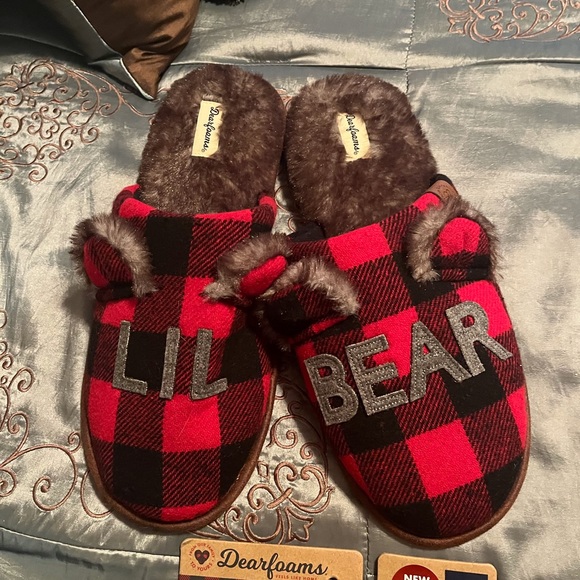 Dear form Mens house shoes size 11-12 - Picture 1 of 4